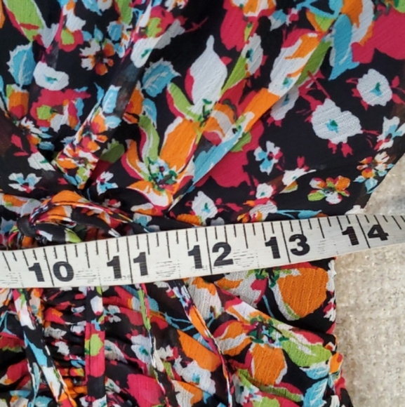 Tahari ASL Floral  Maxi  Dress Cottagecore - Picture 8 of 14
